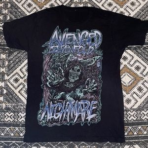Avenged sevenfold nightmare band tee heavy metal